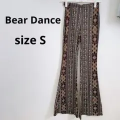 Bear Dance 【S】ボヘミアン柄 フレアパンツ