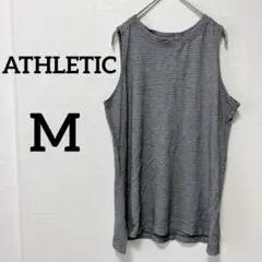 ✨️海外古着✨ATHLETIC【Ｍ】ノースリーブ Tシャツ タンクトップ スポーツ
