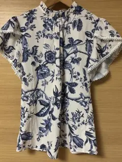 ＦＥＩＭＩＮＡ　　花柄プリントブラウス　夏物セール