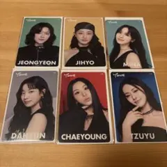 TWICE FCくじ 参加賞トレカ 6枚セット