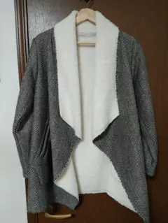 RULe ボアコート ヘリンボーン