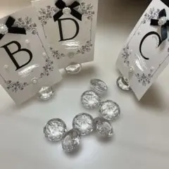 クリスタル　ダイアモンド風　ペーパースタンド