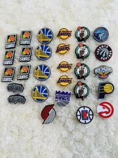 NBA チームロゴ バッジセット　クロックスチャーム　バラ売り　まとめ売り