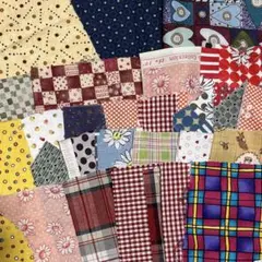 生地（102）カントリーカットクロス　はぎれセットRetro30´s レトロ30