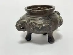 時代物,古銅製香炉 アンティーク骨董