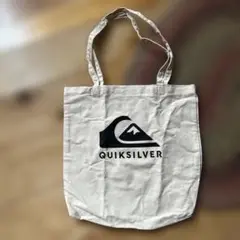Quiksilver トートバッグ キャンバス 白