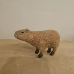 羊毛フェルト　カピバラ　 作家もの