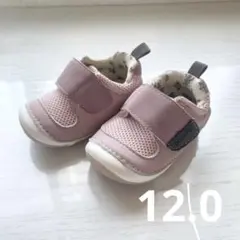 女の子　ピンク ベビー　シューズ メッシュ　スニーカー　靴　12 夏　くつ