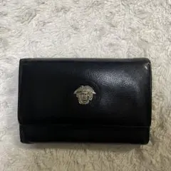 超希少1980年物VERSACE LEATHER WALLET