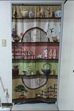 のれん　暖簾　カーテン　和柄