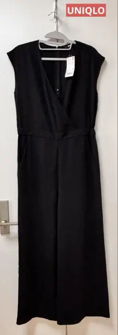 【新品未使用】UNIQLOユニクロ　カシュクールサロペット　Mサイズ