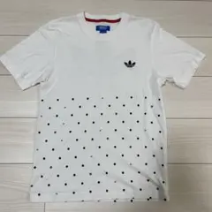 adidas ドット柄 Tシャツ Sサイズ