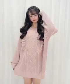 Honey Cinnamon ニットワンピース 福袋 ピンク