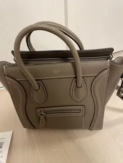 ☆ほぼ新品セリーヌ(CELINE)ラゲージ ナノ