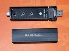 USB&Type-C外付けSSD (M.2 sata SSD)