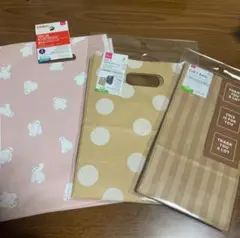 ダイソー ラッピング 袋 3種セット