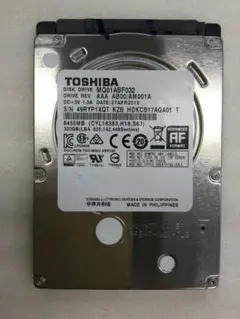 内蔵型HDD 2.5インチ TOSHIBA MQ01ABF032 320GB