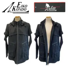 EIKO KONDO エイコ コンドウ ジャケット アウター フード 切り替え EIKO KONDO エイコ コンドウ ジャケット アウター フード