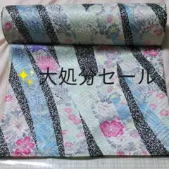 ◆大処分セール◆反物 正絹 小紋