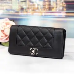 CHANEL シャネル マドモアゼル マトラッセ 長財布 ヴィンテージ