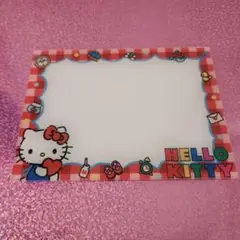 アクリル　ホワイトボード　キティ