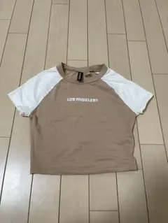 エイチアンドエム h&m ショート丈Tシャツ