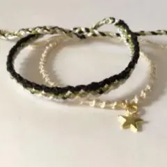 ☆ミサンガ☆ 2本セット 星