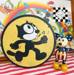 フィリックス⑥ アメリカン雑貨　ブリキ看板　アメリカンフェンス　アメコミ