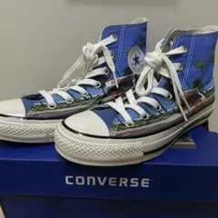【新品未使用】converse×永井博 オールスター US ヒロシ ナガイ HI