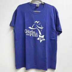 紫　パープル　Ｔシャツ シンプル　L