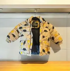 mini rodini ネズミとチーズのダウンコート100センチ