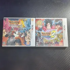 3DS　ドラゴンボールヒーローズアルティメットミッション2、X　【動作確認済み】