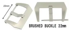 ★BRU-22a★時計バンド用バックル　22mm用 ブラッシュ仕上げ