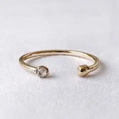 美品 JUPITER ジュピター K10 ストーン フォークリング