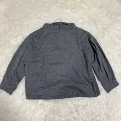 【INED】（9）　長袖　シャツ　ダークグレー　レディース