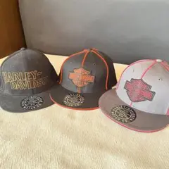 HARLEY-DAVIDSON キャップ 3点セット