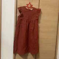【新品未使用　タグ付き】120cm ノースリーブ ワンピース ブランシェス