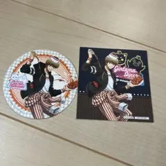 銀魂 沖田 アニメイトカフェ コースター 2枚セット