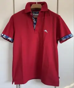 新品未使用トミーバハマ Tommy Bahama ポロシャツ スーピマコットン赤