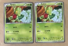 未使用 美品 良品 2枚/1ED キモリ BW8 003/051 旧カード