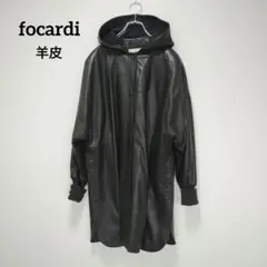 focardi ITALY ラムレザージャケット イタリア製 ラムレザー メンズ ライダース レザージャケット