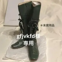 未使用品☆ジェーンマープルDLSレースアップブーツ グリーン