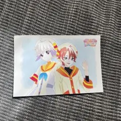 アニメ ポストカード 制服キャラクター
