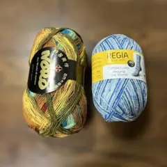 野呂英作クレヨンソックヤーン LEGIAソックヤーン　cotton color