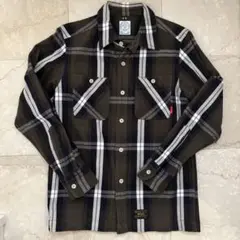 wtapsヘビー チェック フランネルシャツ
