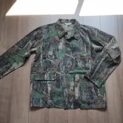 ハンティングジャケット BDUジャケット カモフラ柄 USA製
