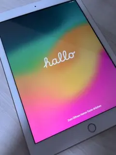 【美品】Apple iPad 第6世代　32GB WiFi ゴールド