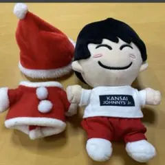 Lil かんさい　嶋﨑斗亜　ちびぬい ＋クリスマス着せ替え付き ぬいぐるみ