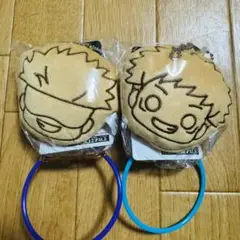 呪術廻戦【GiGO限定】コラボたい焼き風マスコットぬいぐるみ/五条＆虎杖