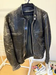 A&G レザージャケット 長渕剛40thコラボモデル A&G レザージャケット 長渕剛40thコラボモデル メンズ